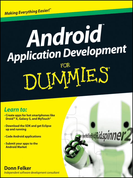 Title details for Android Application Development For Dummies by Donn Felker - Available